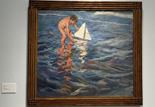 Exposición "En el mar de Sorolla con Manuel Vicent" Mis Palabras con Letras 5